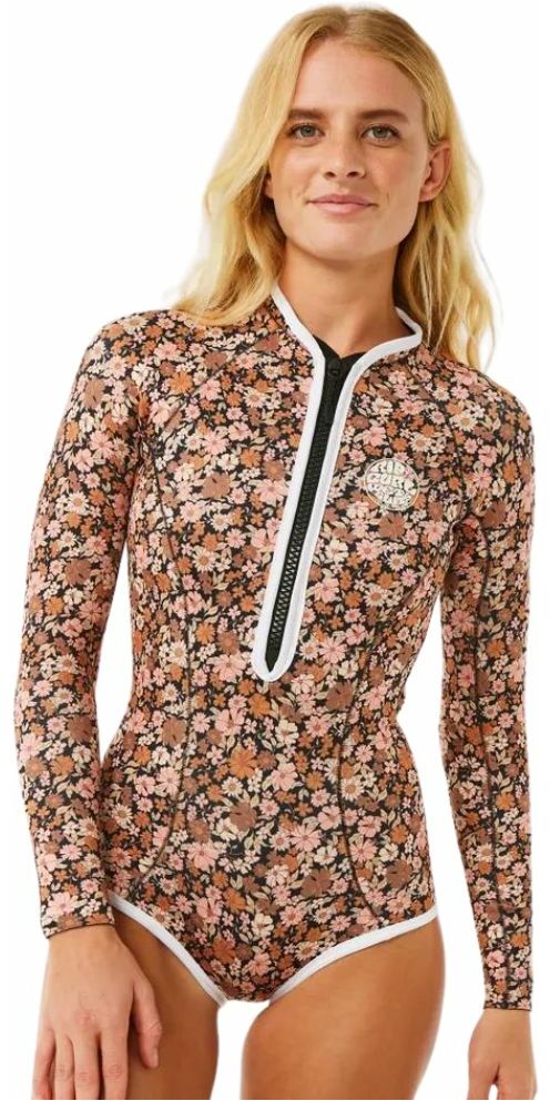 2024 Rip Curl Womens G-Bomb 1mm Hi-Cut Long Sleeve Shorty Wetsuit
